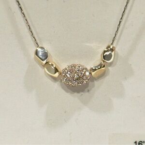 NWT LC Lauren Conrad Necklace Pave Crystals